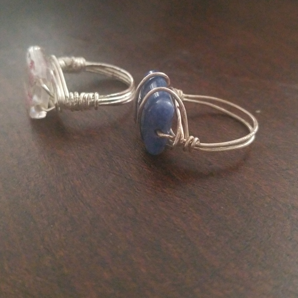 💖💍2 Wire Wrapped Rings💖💍 - Picture 2 of 8